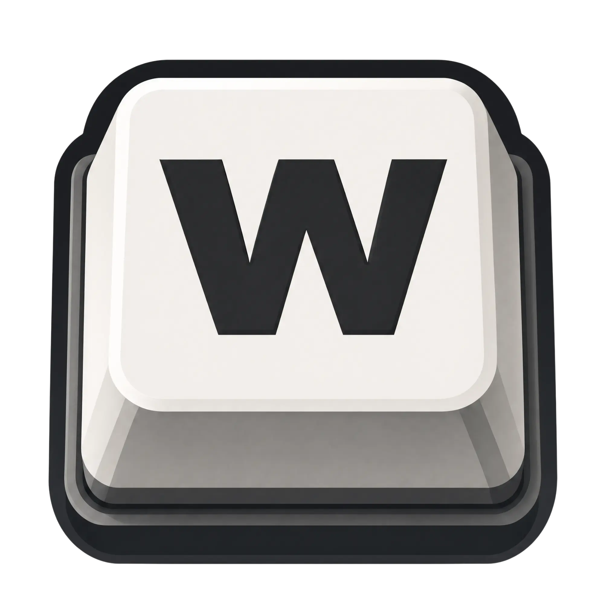 Press W